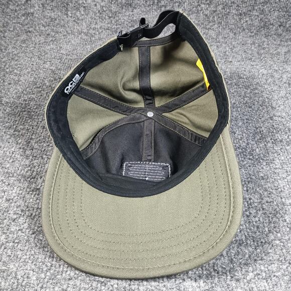 Jeep Hat Cap Strap Back Olive Green Patch Embroidered Mens Dad Hat Twill Canvas - Picture 3 of 10